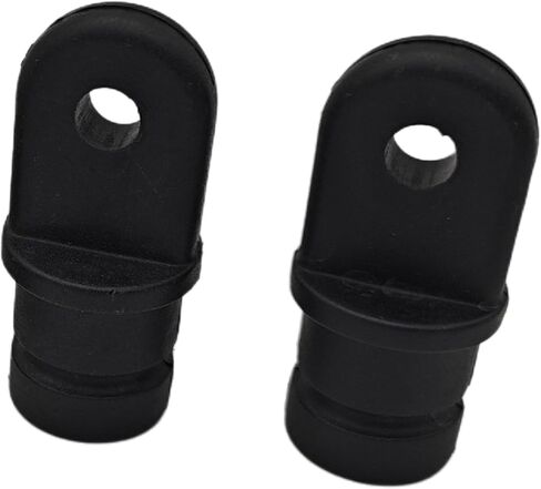 غطاء علوي للعين مصنوع من نايلون أسود متين من ميلكي أوشن - سهل التركيب، مقاوم للماء، يناسب أنابيب مقاس 7/8 بوصة، عبوة مكونة من 4 قطع. مثالي للقوارب واليخوت ومشاة البحرية - يدوم طويلاً، ومقاوم للتآكل in Kuwait