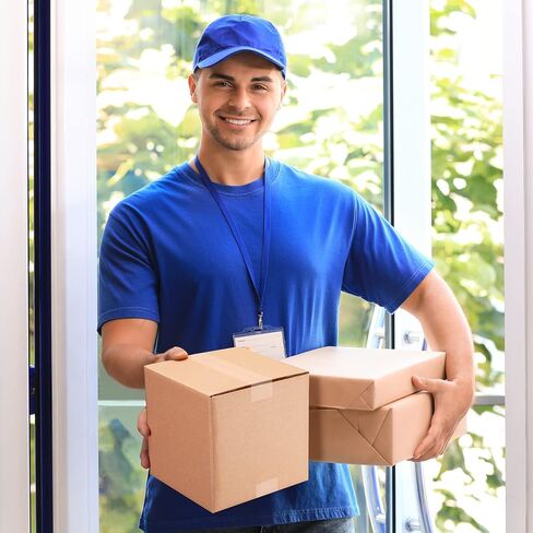 صناديق شحن ميترونيك 6 × 6 × 6، 25 عبوة من صناديق الشحن الصغيرة، صناديق من الورق المقوى المموج البني لشحن العناصر الصغيرة، وتغليف الهدايا، وتغليف الأعمال الصغيرة، والبريد in Kuwait