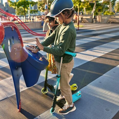 Jetson Juno Folding Kick Scooter| Easy Folding Mechanism | Light-Up Wheels | LED Lights in Deck | Rear Foot Brake | Ages 5+ in Saudi Arabia