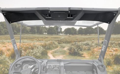 بطانة السقف الأمامي SAUTVS Defender، نظام أغطية مكبر الصوت لبطانة السقف الأمامي لملحقات Can-Am Defender/Defender Max HD8 HD10، استبدال # 715003098 (قطعة واحدة) in Saudi Arabia