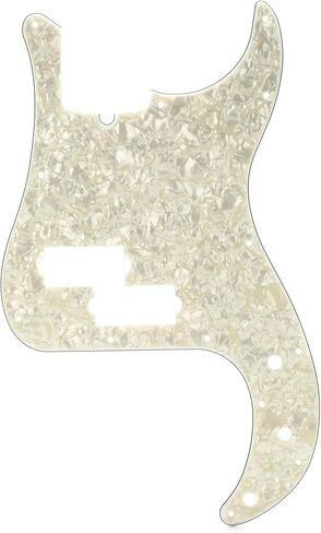Fender Pure Vintage Pickguard, '58 Precision Bass Guitar, 10-Hole - Gold Anodized in Saudi Arabia