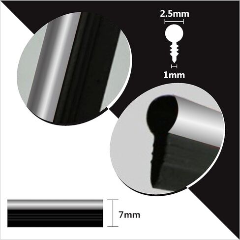 شريط تزيين داخلي للسيارة بطول 10 أقدام (3 أمتار) بفجوة (كروم فضي) in Kuwait