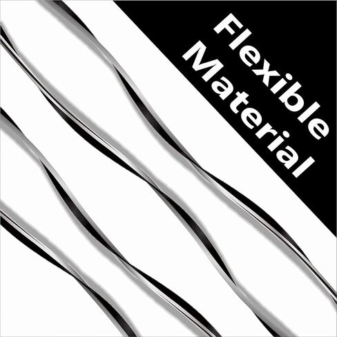 شريط تزيين داخلي للسيارة بطول 10 أقدام (3 أمتار) بفجوة (كروم فضي) in Kuwait