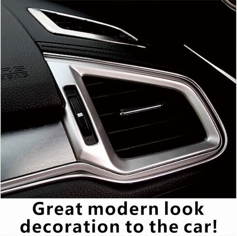 شريط تزيين داخلي للسيارة بطول 10 أقدام (3 أمتار) بفجوة (كروم فضي) in Kuwait