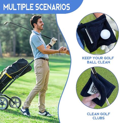 This Girl Got Drive Portable Microfiber Double Layer Pocket Golf Towel with Clip, Funny Golf Towel for Women Mom, Golf Accessories for Women Mom, Funny for Golf Fan in Kuwait