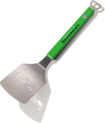 YouTheFan NFL 18" Stainless Steel Sportula (Spatula) with Bottle Opener in Saudi Arabia