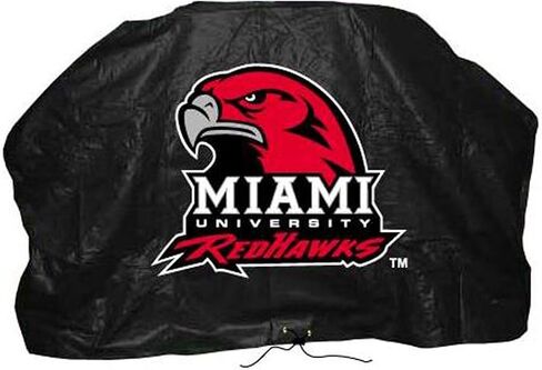 غطاء شواية ميامي أوهايو ريدهوكس مقاس 59 بوصة من الرابطة الوطنية لرياضة الجامعات (NCAA). in Kuwait