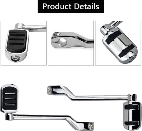 H-Arley Shifter Peg، كعب إصبع القدم شيفتر H-Arley Davidson، رافعة التحول مناسبة لـ 1986-2017 Fl Softail، 1988-في وقت لاحق بجولة على طريق King Road Glide، 2008-لاحقًا نماذج Trike استبدال رافعة التحول in Kuwait