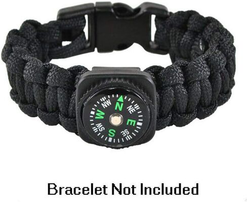 سوار بوصلة للأطفال بوصلة على شكل زر للمشي لمسافات طويلة، عبوة من 20 قطعة in Kuwait