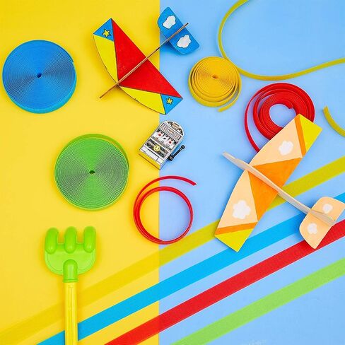 4 Roll 100 Feet Carpet Marker Strips for Classroom Tape for Carpet for Teachers and Social Distance (Red, Green, Yellow, Blue) in Saudi Arabia