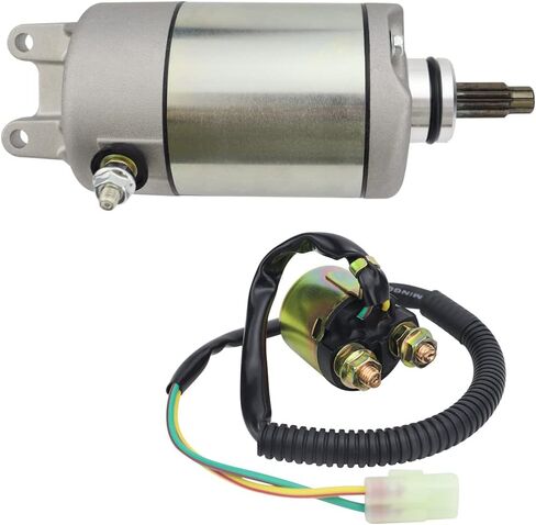 Starter & Relay for 1993-2006 Honda TRX300EX FourTrax/SporTrax 300 EX, 31200-HM3-671 18329 SM13422 410-54008 SMU0029, 93-00 FourTrax TRX300EX Starter| 01-06 SporTrax TRX300EX Starter in Saudi Arabia