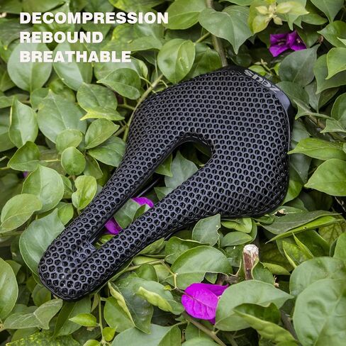 3D Printed Bike Saddle 150mm Light/Soft/Breathable/Waterproof Unisex Cushion Seat for City Bike, MTB, BMX, Gravel Bikes, Road Bike in Saudi Arabia