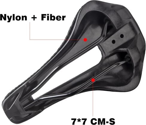 3D Printed Bike Saddle 150mm Light/Soft/Breathable/Waterproof Unisex Cushion Seat for City Bike, MTB, BMX, Gravel Bikes, Road Bike in Saudi Arabia