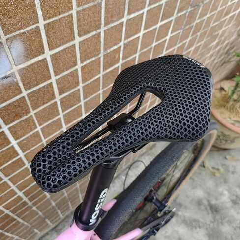 3D Printed Bike Saddle 150mm Light/Soft/Breathable/Waterproof Unisex Cushion Seat for City Bike, MTB, BMX, Gravel Bikes, Road Bike in Saudi Arabia