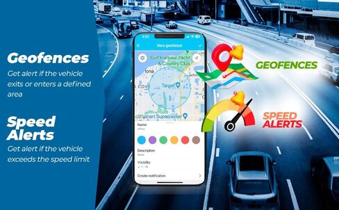 جهاز تعقب GPS يعمل ببطارية السيارة من Gpsnvision، سهل التركيب على بطارية المركبات، جهاز تعقب 4G LTE سلكي صلب للسيارة والشاحنات والشاحنات والدراجات النارية - يلزم الاشتراك in Saudi Arabia