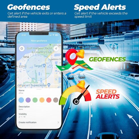 جهاز تعقب GPS يعمل ببطارية السيارة من Gpsnvision، سهل التركيب على بطارية المركبات، جهاز تعقب 4G LTE سلكي صلب للسيارة والشاحنات والشاحنات والدراجات النارية - يلزم الاشتراك in Saudi Arabia