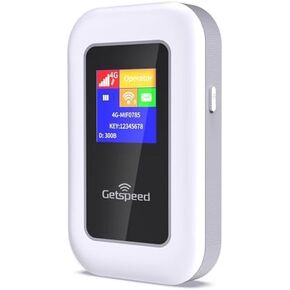 4G LTE WiFi Mobile Hotspot,Portable WiFi Router,No SIM Card Needed,10 Connected Devices,Pocket Worldwide Wireless Network Device for Travel,Home,Work,Coffe Shop in 100+ Countries