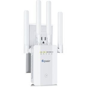 2025 New WiFi Extender Signal Booster, Long Range up to 13355Sq.ft, Wireless Internet Repeater Routers Signal Amplifier for Home, Office, Garage, 8X Faster Access Point with Ethernet Port, 1-Tap Setup