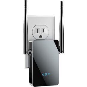2025 WiFi Extender Signal Booster, New Gen Internet Booster for Home, 4X Faster, Covers up to 10,000 sq.ft, Wi-Fi Repeater with Ethernet Port, Wireless Long Range Amplifier, Easy Setup (CF-WR302)
