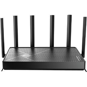 TP-Link Archer BE6500 Dual-Band Wi-Fi 7 Router (Archer Be400) | منافذ مزدوجة 2.5 جيجابت في الثانية USB 3.0 | يغطي ما يصل إلى 2400 متر مربع. قدم و 90 جهاز | وحدة المعالجة المركزية رباعية النواة | Homeshield ، إنترنت الأشياء الخاص لأمن الشبكة