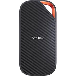 SanDisk 4TB Extreme PRO Portable SSD with USB4, Up to 3800 MB/s Read and 3700MB/s Write, USB-C, USB 3.2, Backwards Compatible, IP65 Water and Dust Resistance - SDSSDE82-4T00-G25