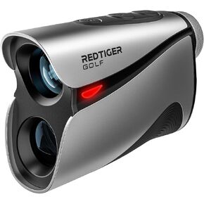 REDTIGER OLED Range Finder Golf with Slope, 1200 Yards Laser Rangefinder Golfing, 7X Magnification Range Finder Golf Magnetic, Flag Lock Vibration & Rechargeable