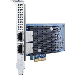 10Gb NIC Dual RJ45 Port PCIe Network Card with Intel X540-AT2 Controller, 10G Ethernet Converged Network LAN Adapter, Support Windows/Linux/Vmware/ESX/Freebsd Server, Compare to Intel X540-T2