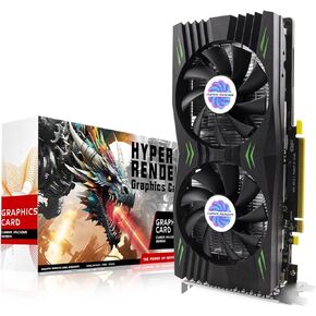 RX 580 Graphics Card 8GB 2048SP GDDR5 256 Bit PC Gaming Video Card 3*DP 1*HDMI PCI Express 3.0 with Freeze Fan Stop for Desktop Computer GPU for Gaming PC
