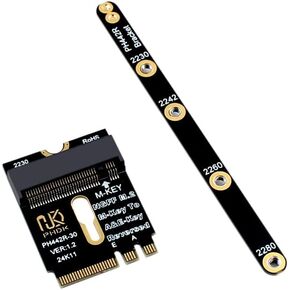 Sintech M.2 (NGFF) 2230 2242 NVME SSD to M2 A/E Key Port Card (Fit 2230,2242 nVME SSD)