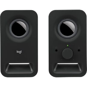 Logitech Multimedia Speakers Z150 with Stereo Sound for Multiple Devices, Black