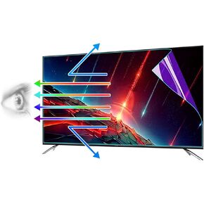 Anti Glare Screen Protector for 43 inch TV, Anti Glare Matte TV Film Anti Blue Light Protectors,Relieve Screen Reflection Filter Relieve Eye Fatigue