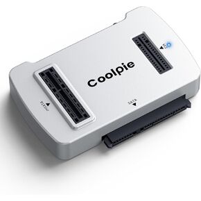 M.2/mSATA/SATA Enclosure Adapter Compatible with 2.5" /3.5" SATA Drive: M.2 SATA/NVMe SSD/HDD Docking Station - USB 3.2 mSATA Reader for Worker/Gamer/Photographer