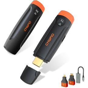 Wireless HDMI Transmitter and Receiver:,Plug&Play HDMI Wireless Transmitter and Receiver,4K Decode 1080P Output, 196FT Wireless HDMI for Streaming Video/Audio from Laptop/Tablet/TV Box to Monitor