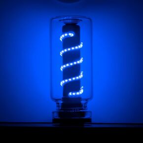 3D Dimmable Touch Control USB Car Interior Lights - Retro Creative LED Ambient Lighting, Universal USB Lights for Cars, bedrooms, Camping, Parties, Mini Decorative Lights (Clear-Red)