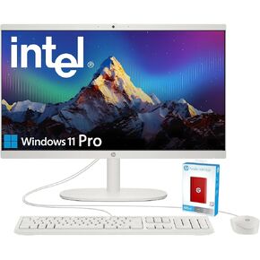 HP 2025 22" FHD All-in-One Desktop Computer • The New Version for Everyday Use • Latest 13th Gen Intel Quad-Core Processor • 8GB DDR5 • 128GB Storage • HDMI, Type-C, Wi-Fi 6, HD Webcam,• Win11 Pro