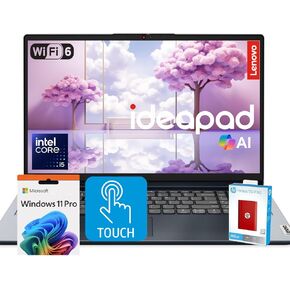 Lenovo IdeaPad Premium Series Laptop • 15.6 FHD Touchcreen • Intel Core I5 ​​10-Core Processor • 40GB RAM • 1TB SSD (512GB PCIe SSD WithHP P500 512GB SSD) • COPILOT & AI جاهز • Window 11 Pro • Windows 11