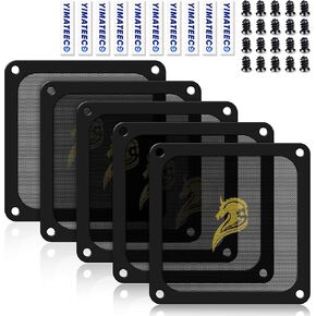 مرشح الغبار PC 360 مم لمروحة مبرد الكمبيوتر/PSU/أجهزة الكمبيوتر مروحة مروحة الكمبيوتر PVC 50 شبكة ، شبكة مرشح PC Magnetic PC BOADLER