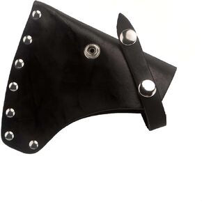 Kyien Leather Axe Sheath - Protective Head Cover with Leather