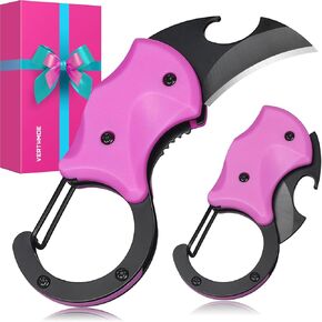 Mothers Day Gifts for Mom, Gifts for Mom Women, Grandma Wife Her Mothers Day Gift, Women Gift for Mother Birthday Christmas, Every Day Carry Pink Box Cutter for Wife Girlfriend Camping