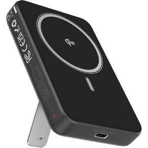 TESSAN Magnetic Portable Charger Foldable, Qi2 Certified, 10,000mAh Wireless Power Bank Battery Pack PD22.5W for Magsafe Fast Charging, Compatible with iPhone 16/15/14/13, Samsung, AirPods, Qi-Devices