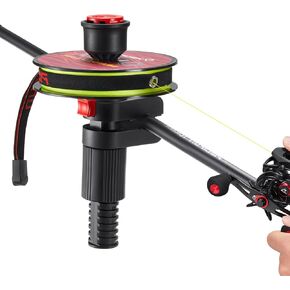 Piscifun Speed E Fishing Line Spooler, Fishing Reel Spooler Fits Rods, Line Winder for Spinning, Baitcaster and Spincast Reel