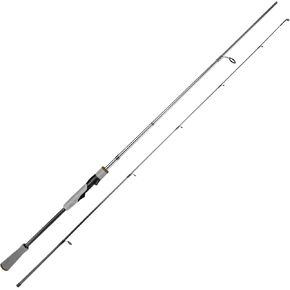 Pioneer Bass Fishing Rod, Spinning Rod with 24T Carbon Fiber, Casting Rod 6'-8' Medium Fast Action Moderate Power, Fishing Rod with TS Ceramic Guides All Purpose, 70° EVA Handle, 2 Pieces