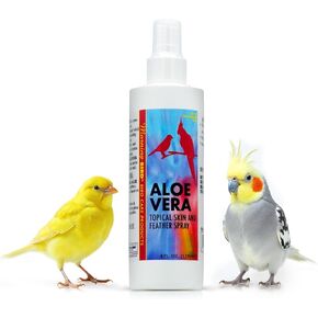 Morning Bird Organic Aloe Vera, Non-Toxic Bird Spray, Soothing and Hydrating