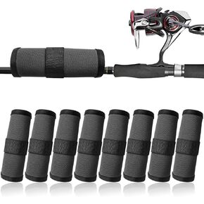 8 Pack Fishing Lure Covers，Lure Shield Fishing Lure Cover，Lure Wraps for Fishing Rod，Fishing Hook Bait Covers