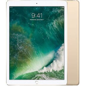Apple iPad Pro (128GB, Wi-Fi, Gold) 12.9in Tablet (Renewed) in Saudi Arabia