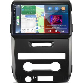 Car Radio for Ford F150 250 350 2009 2010 2011 2012: Android 14 Head Unit with Wireless CarPlay Android Auto - 9 inch IPS Touch Screen Car Stereo with GPS Bluetooth WiFi FM SWC DSP 4+32G