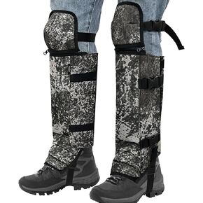 MDSTOP Snake Gaiters Leg Guards, Waterproof Snake Guards, Adjustable Snake Bite Protection for Lower Legs, Snake Chaps for Men & Women, Snake Proof Gaiters for Hunting,Outdoor and Farm Working