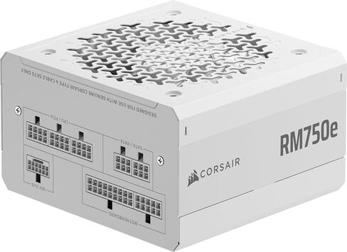 CORSAIR RM850e (2025) Fully Modular Low-Noise ATX Power Supply with 12V-2x6 Cable – ATX 3.1 & PCIe 5.1 Compliant, Cybenetics Gold Efficiency, 105°C-Rated Capacitors, Modern Standby Mode – Black in Kuwait