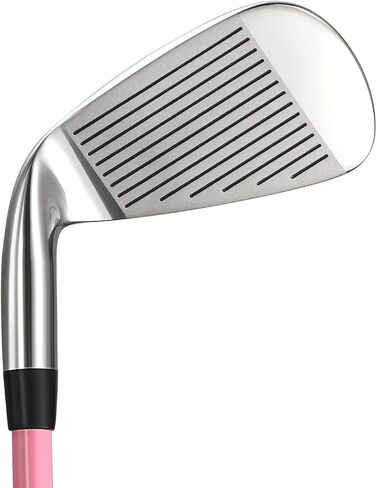 LAZRUS GOLF Premium Kids Golf Clubs Set Or Individuals for Boys or Girls - Junior Golf Clubs - Driver, Fairway Wood, 7 Iron, PW, Putter - Blue or Pink in Saudi Arabia