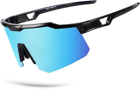 Cycling Sunglasses for Men Women,Youth Baseball Sunglasses,Lightweight Design UV400 Protection Sports Glasses in Kuwait